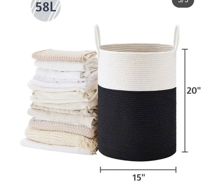 Cotton rope basket