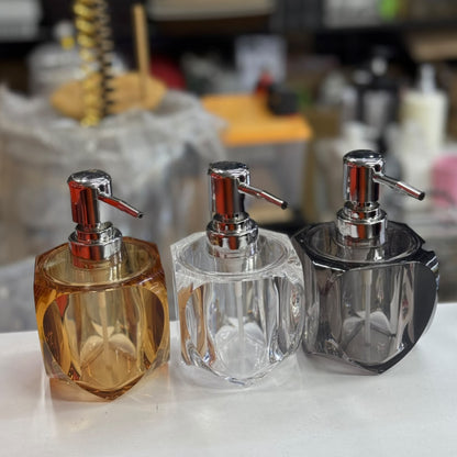 Acrylic soap dispenser