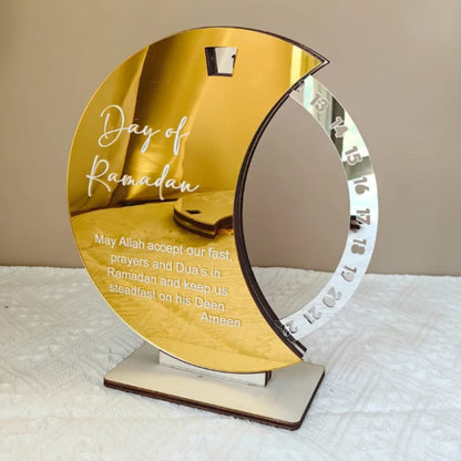 Ramadan Crescent Moon Countdown Calendar