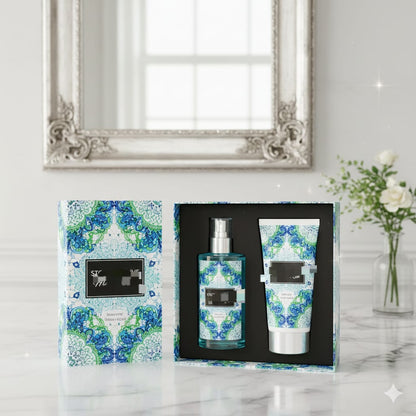 Ladies Perfumed  Body mist + Perfumed Body lotion Set