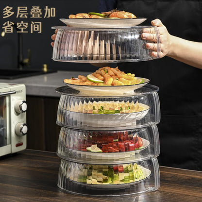 Transparent Stackable Food Cover Set