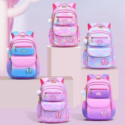 School bags backpack with multiple compartments