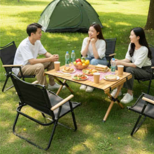 Outdoor yard camping set