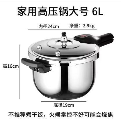6ltr non explosive pressure cooker
