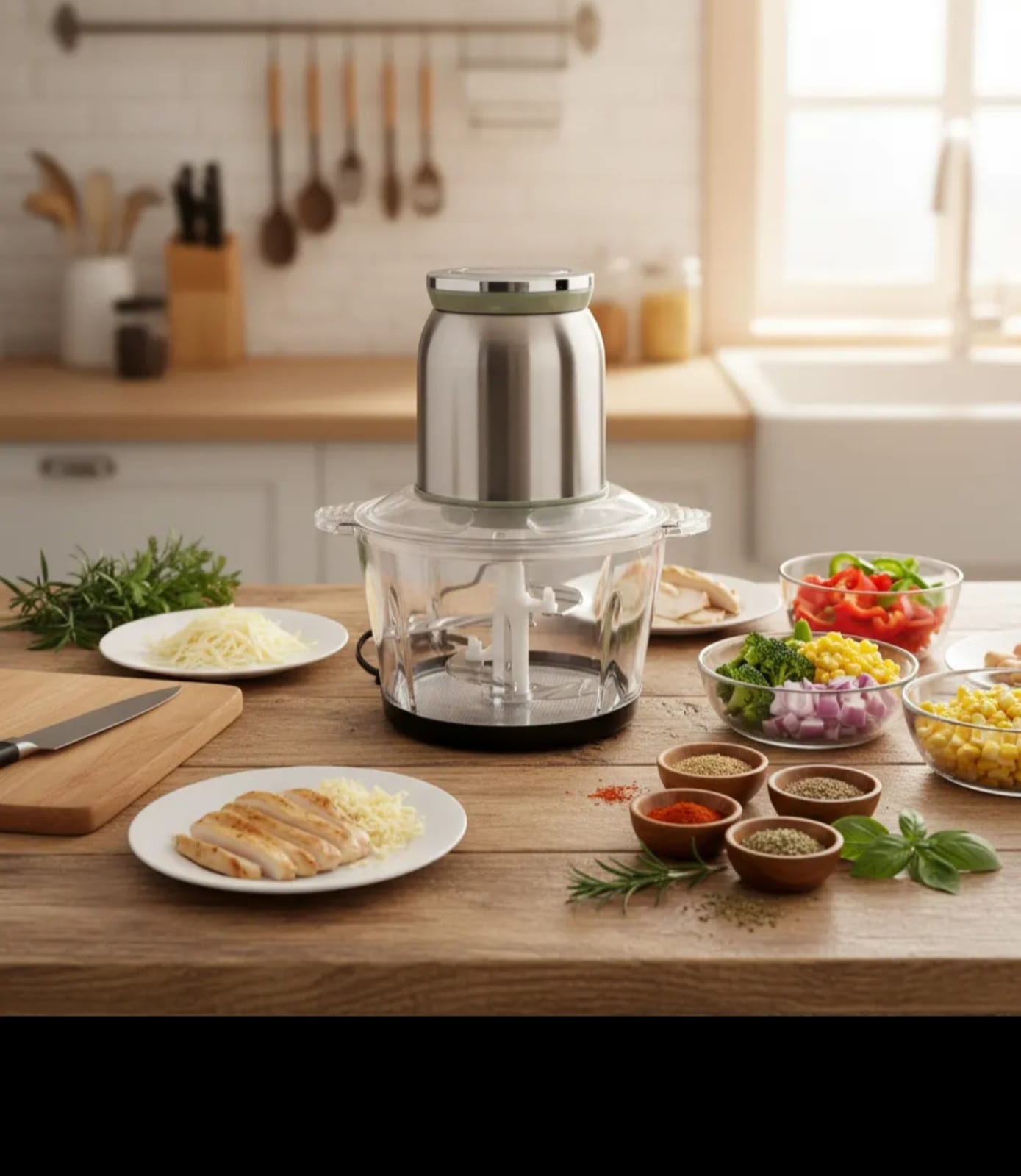 3L Electric Food Chopper
