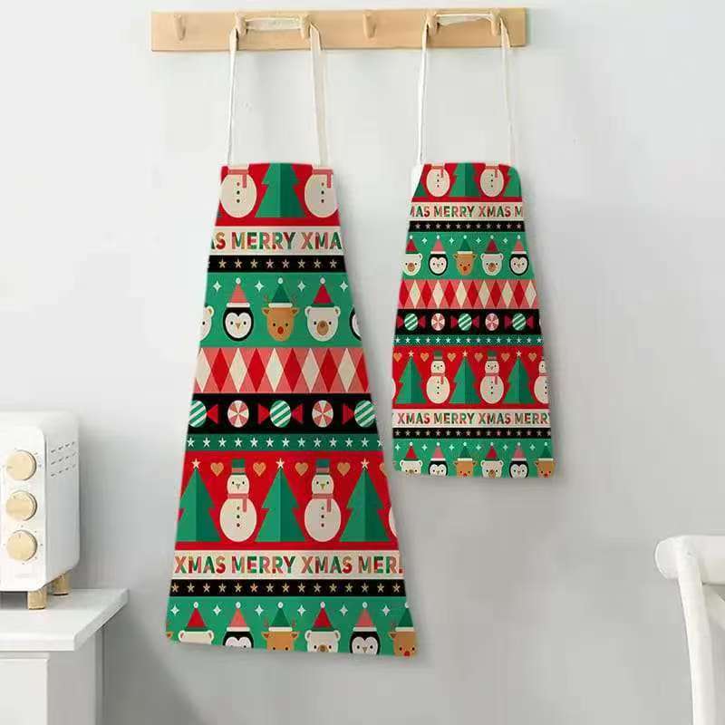 Christmas Themed Kitchen Aprons