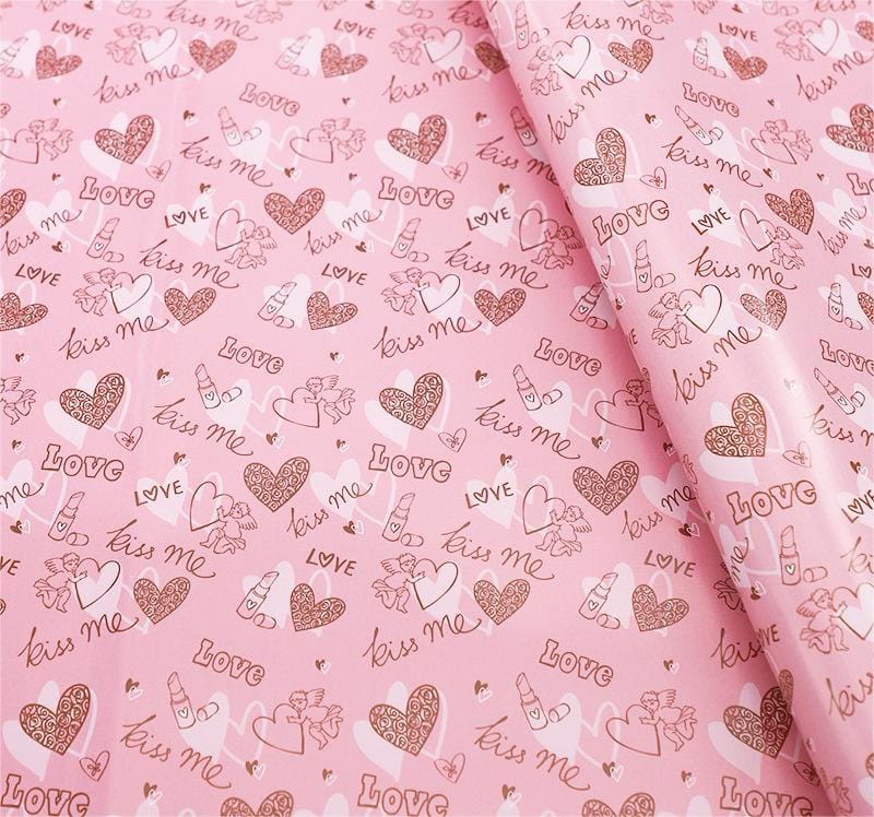 Heart Pattern Love  Wrapping Gift Paper