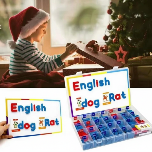Interactive Magnetic Alphabet Spelling and Learning Set