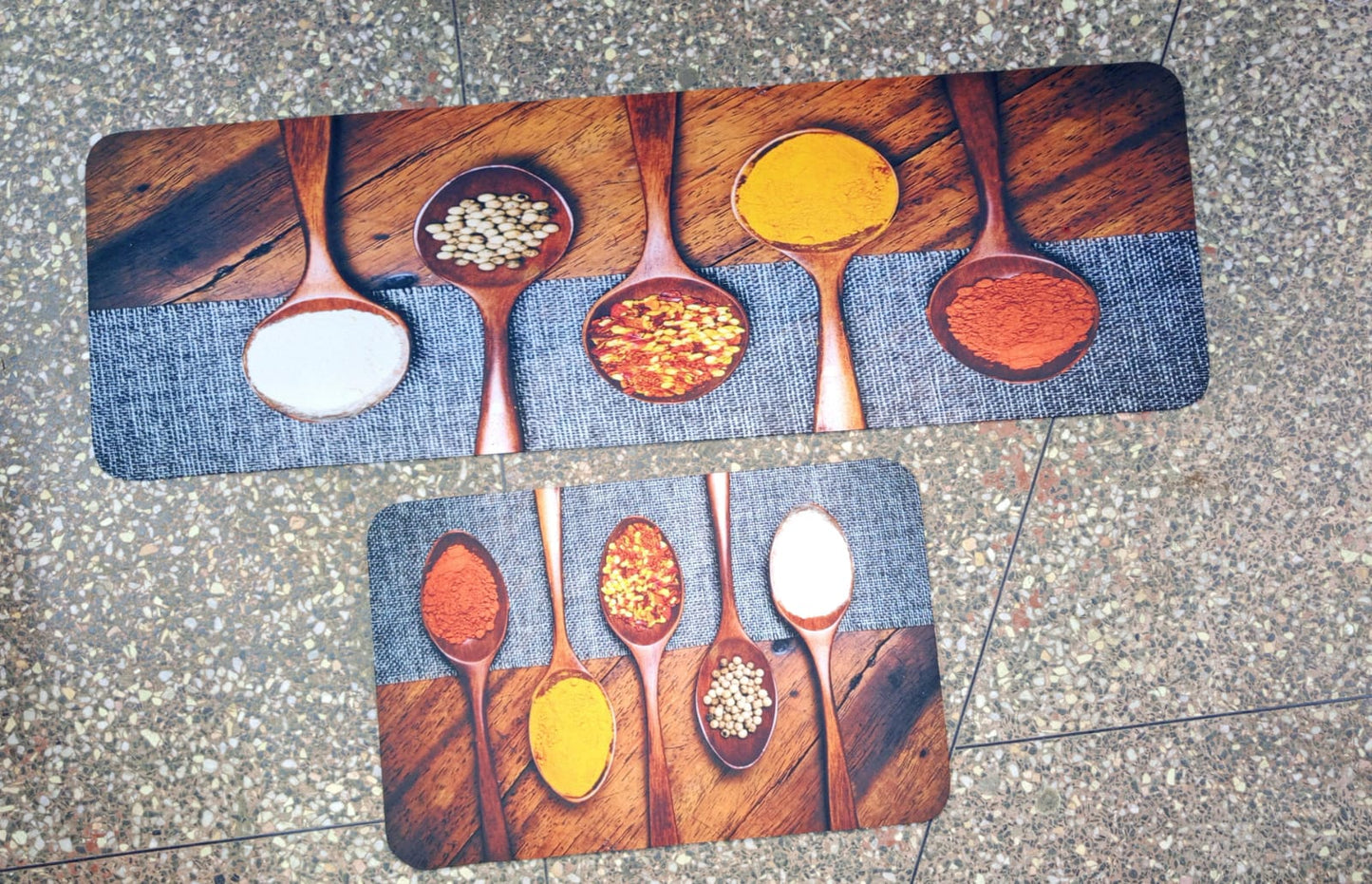 2pc kitchen absorbent mat