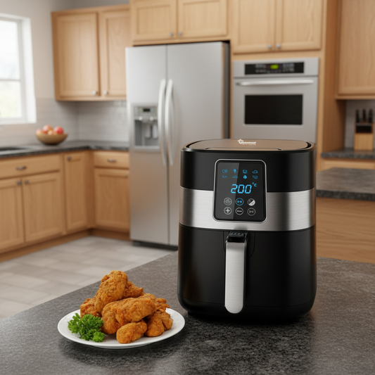 Ramtons Oil-Free Digital Air Fryer Black RM/585