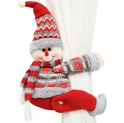 Christmas Curtain Holder Tiebacks Buckles