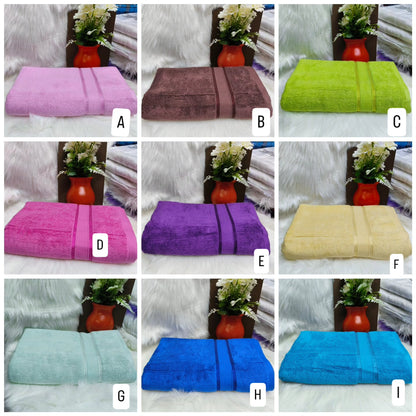 Large bathroom towel