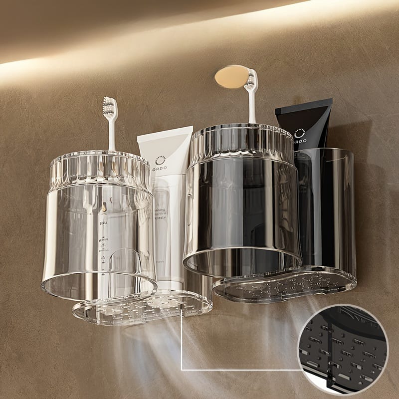 Wall mounted toothbrush holder Gha