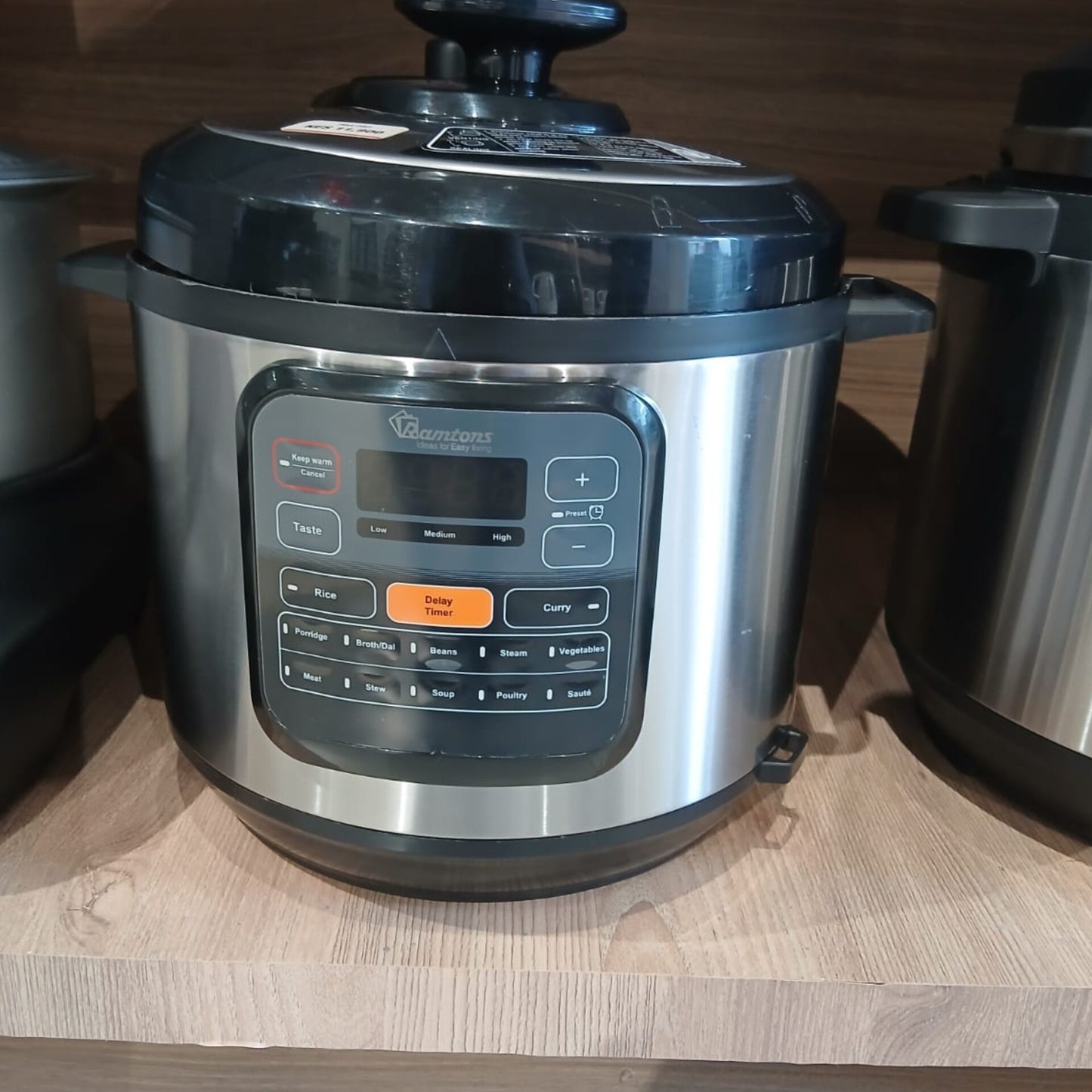 Ramtons 6L Electric Pressure Cooker RM582