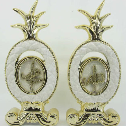 2pcs/set  Islamic decorative showpiece-"Allah & Muhammad" pair