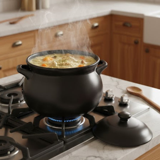 6L porcelain cooking pot