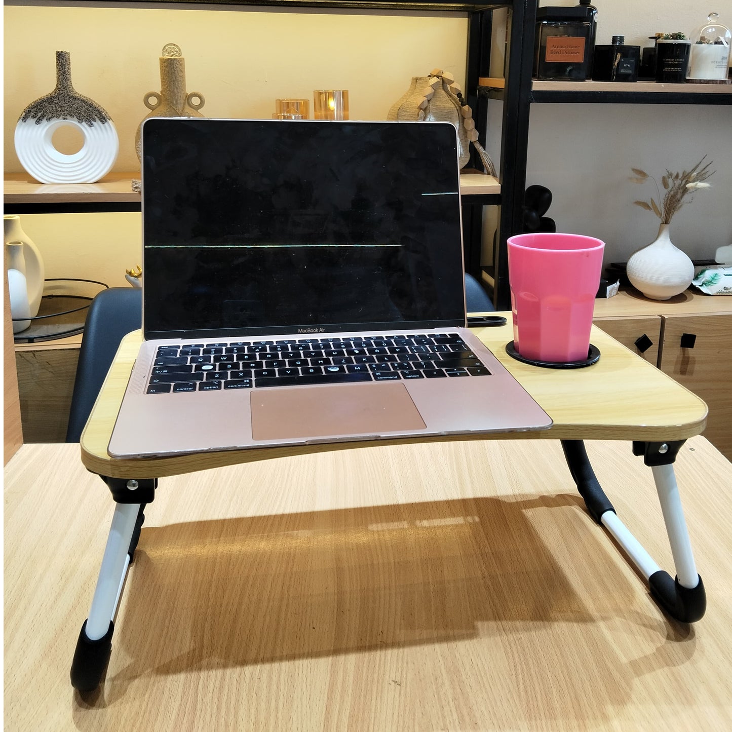 Foldable  Breakfast and Laptop Desk