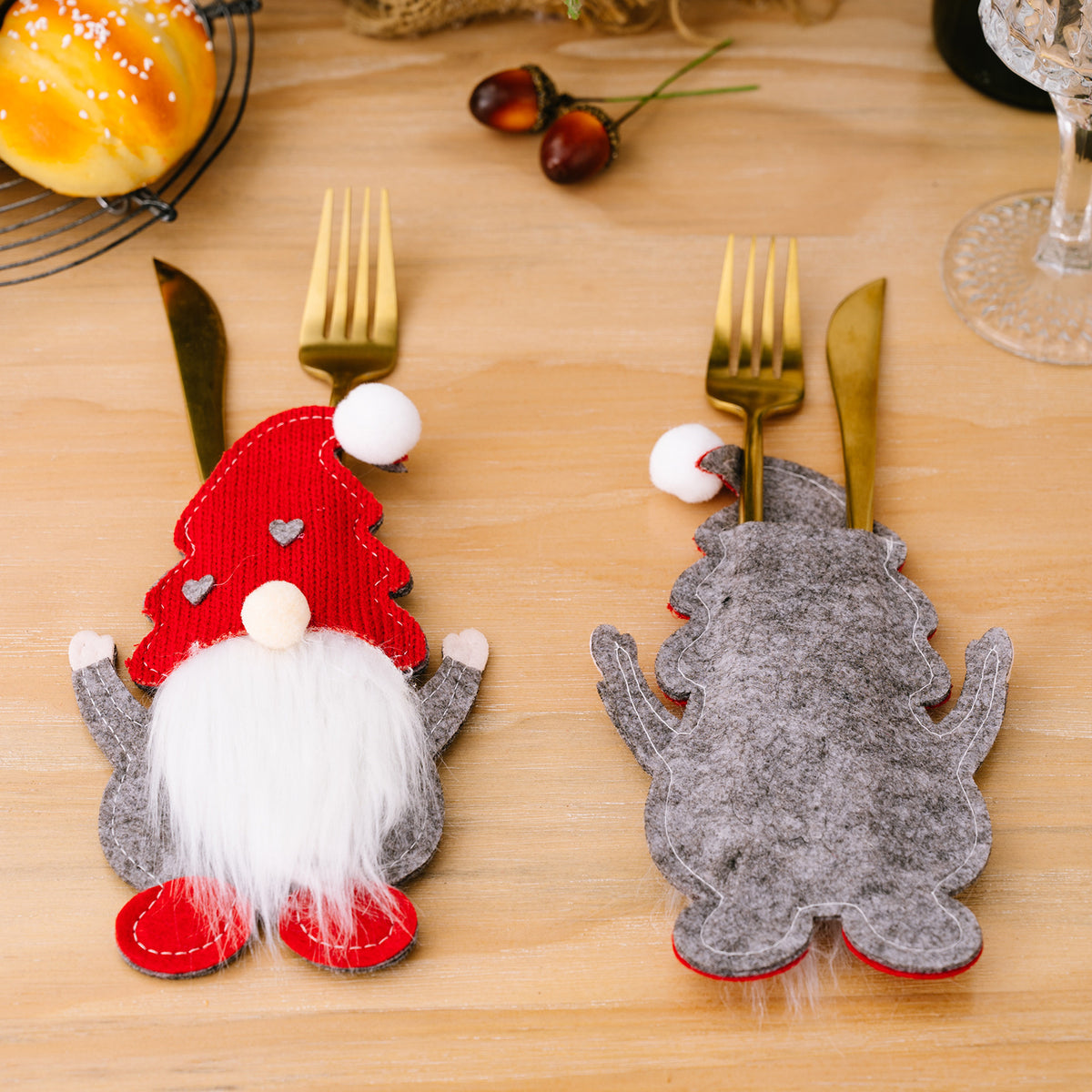 Christmas  Cutlery Holders Set