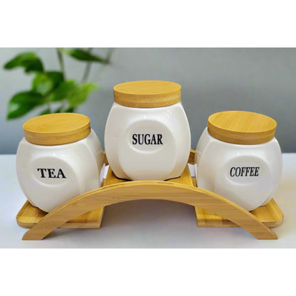 3Pc tea coffee sugar set