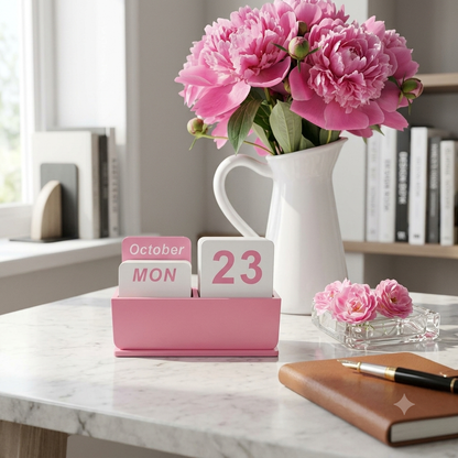Timeless Wooden Perpetual Calendar