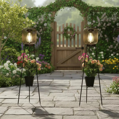 Solar Outdoor Garden Light And Patio Lantern Gha