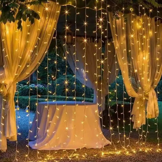 300 LED Window Curtain Lights