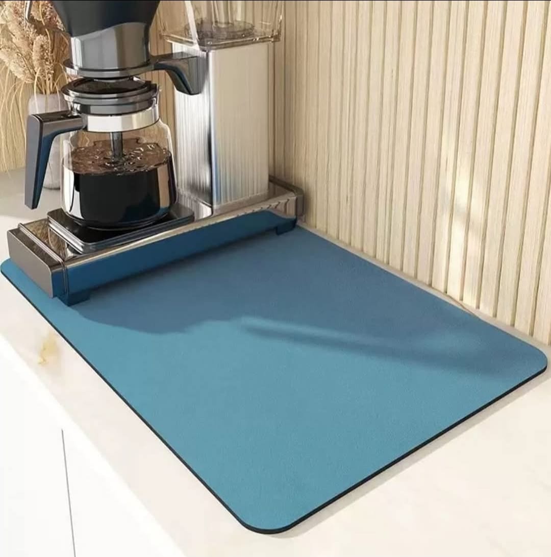 Dish drying mat