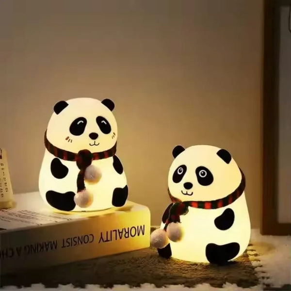 Panda Silicone LED Night Lamp with Tap Sensor Control