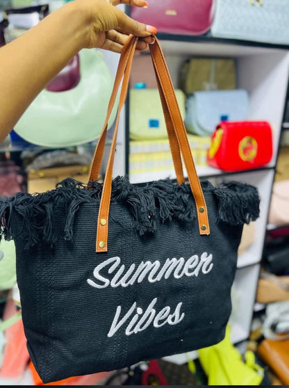 Summer vibes tote bag