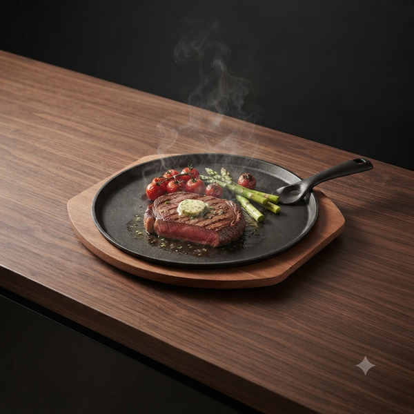 HM-BA347 BA Sizzle Platter Round 29CM