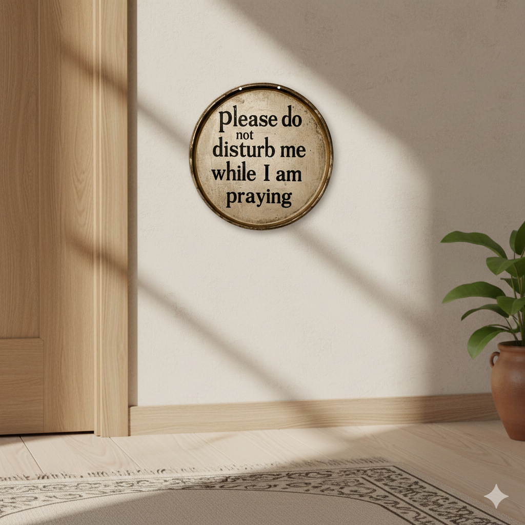 Welcome To My Happy Place Hanging  Sign