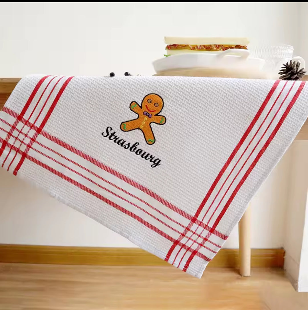6pcs Microfiber absorbent kitchen towel