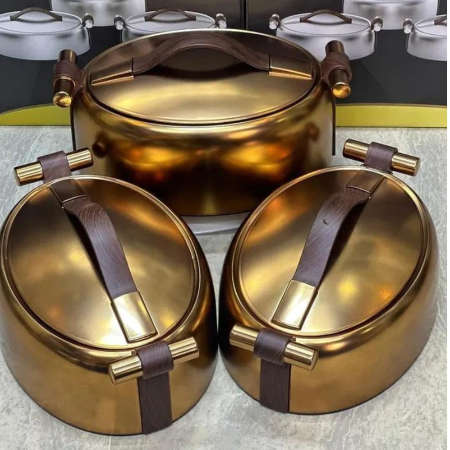 3Pcs Insulated Casserole Food Warmer Set