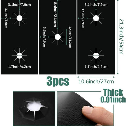 1 Set 5-Hole Gas Stove Pad