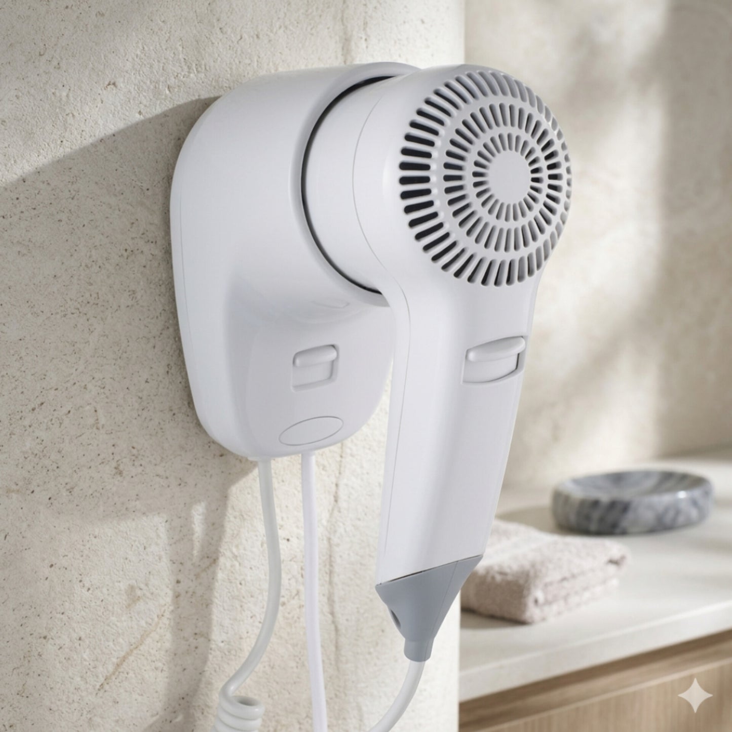 Wall Mounted Blow Dryer Hair Straightener 
TA HADR-04
