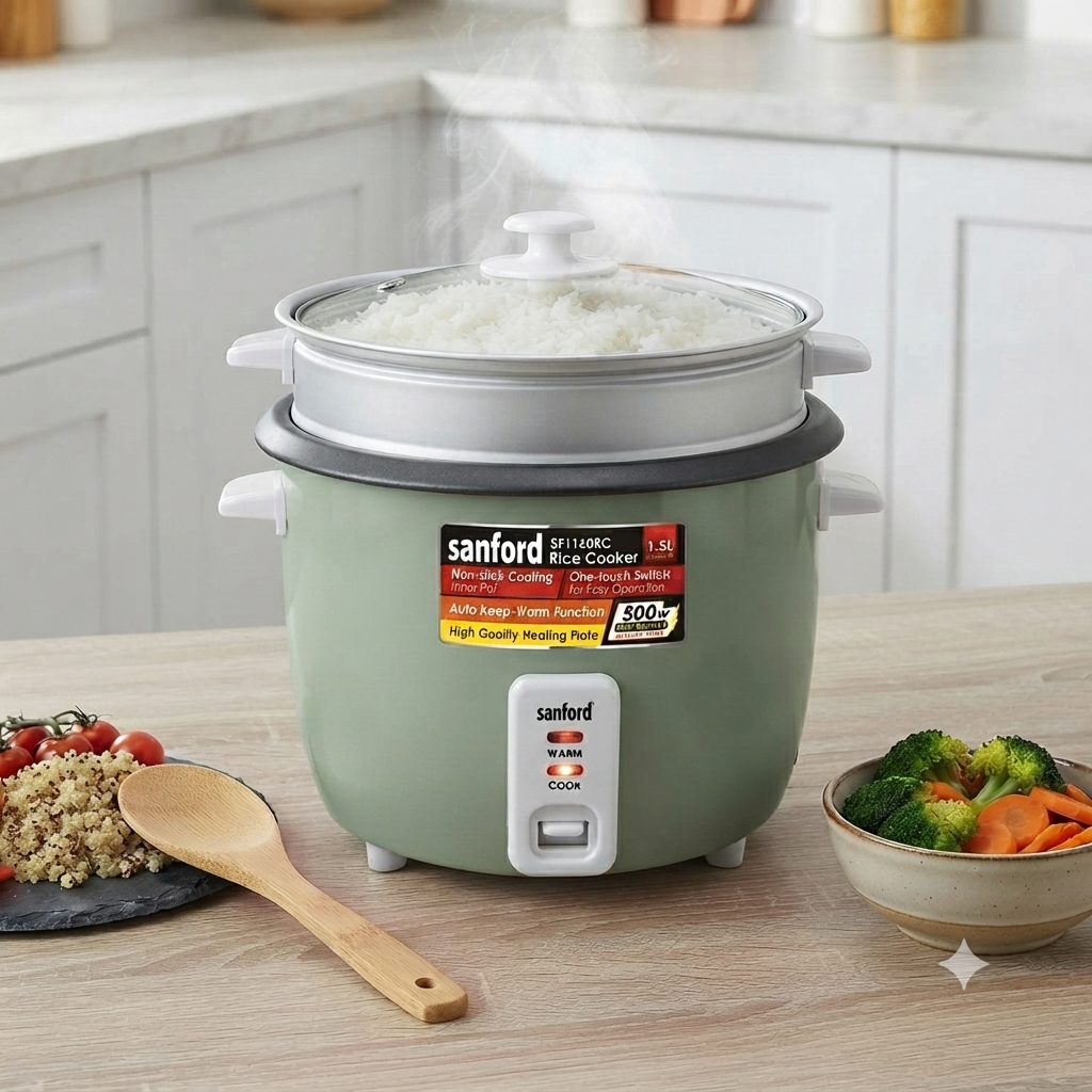 Sanford 1.5L Rice Cooker SF1160RC