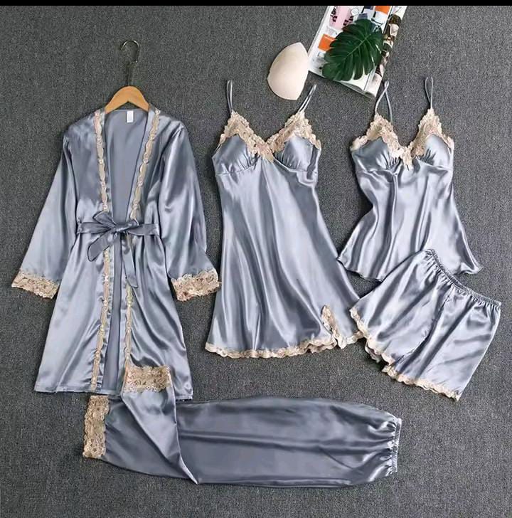 5pc Ladies pajamas nighties