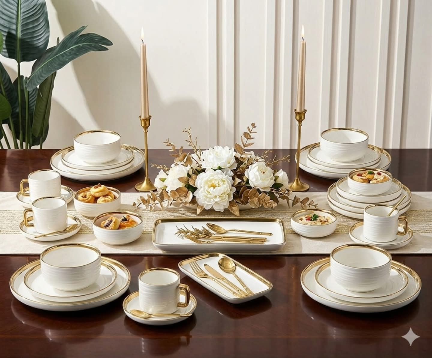 32Pc Ceramic Dinner Set