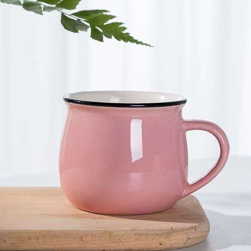6Pc  pot shaped mugs