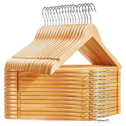10pc wooden hangers