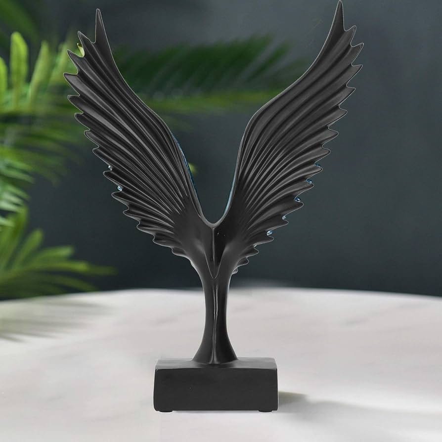 Resin Eagle Wings Figurine