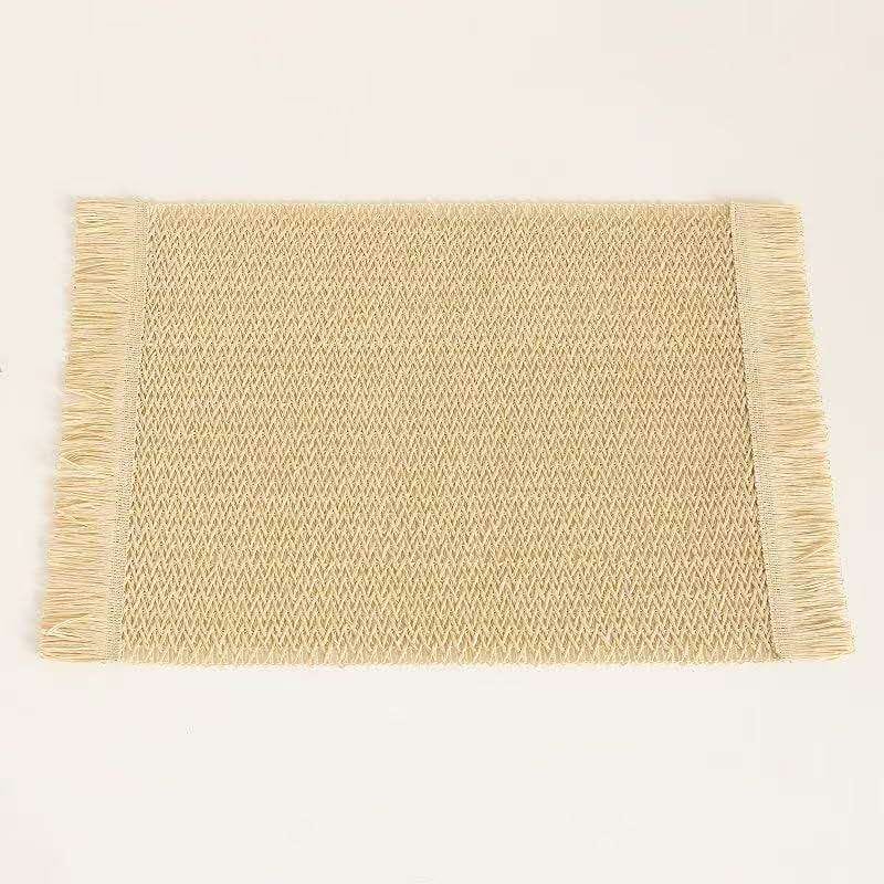 6Pcs set woven table mats