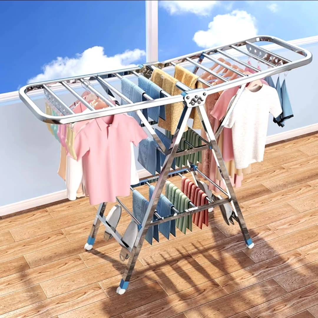 Laundry drying rack