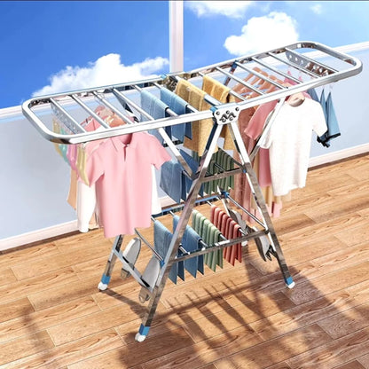 Laundry drying rack