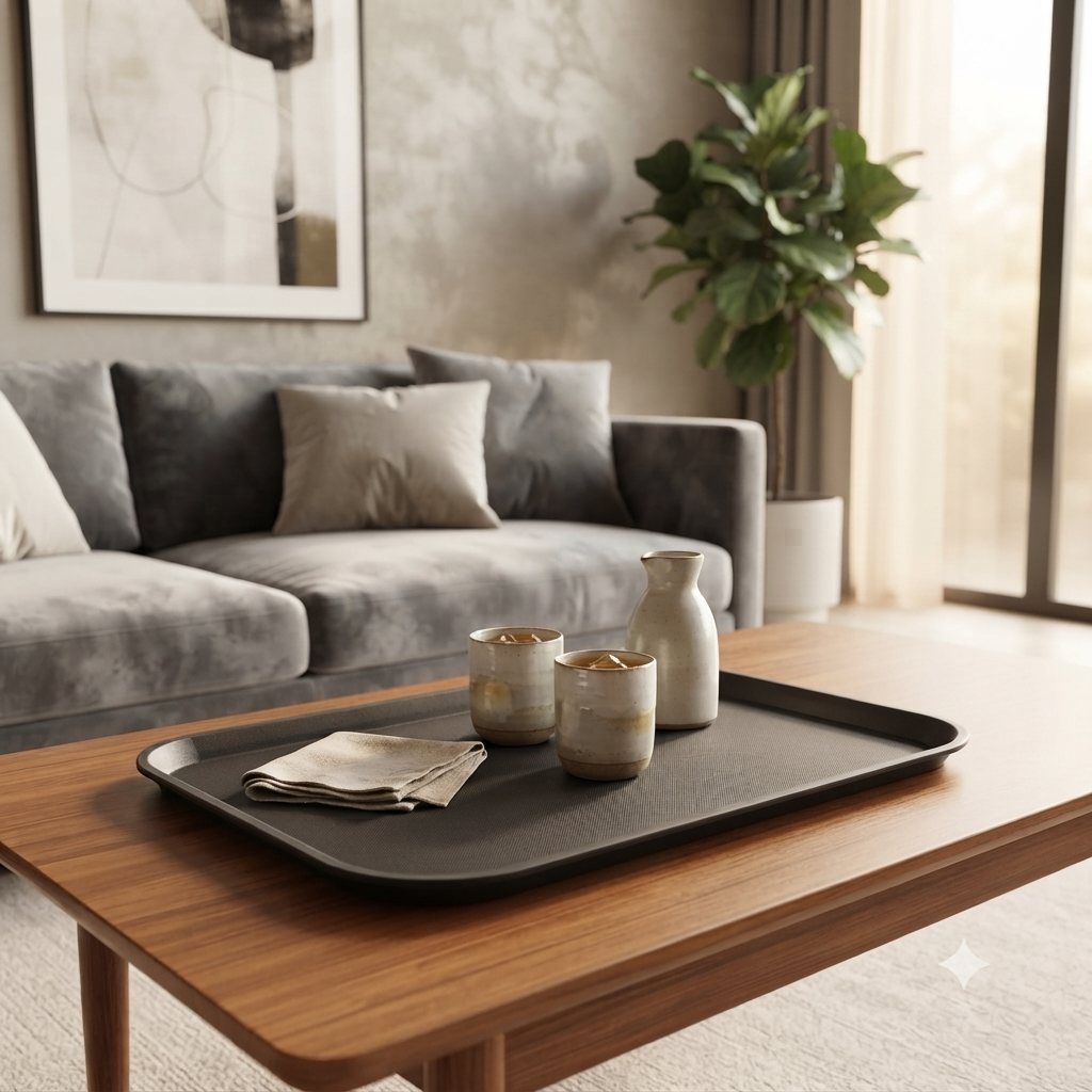 Assorted BA Non Slip Serving Tray