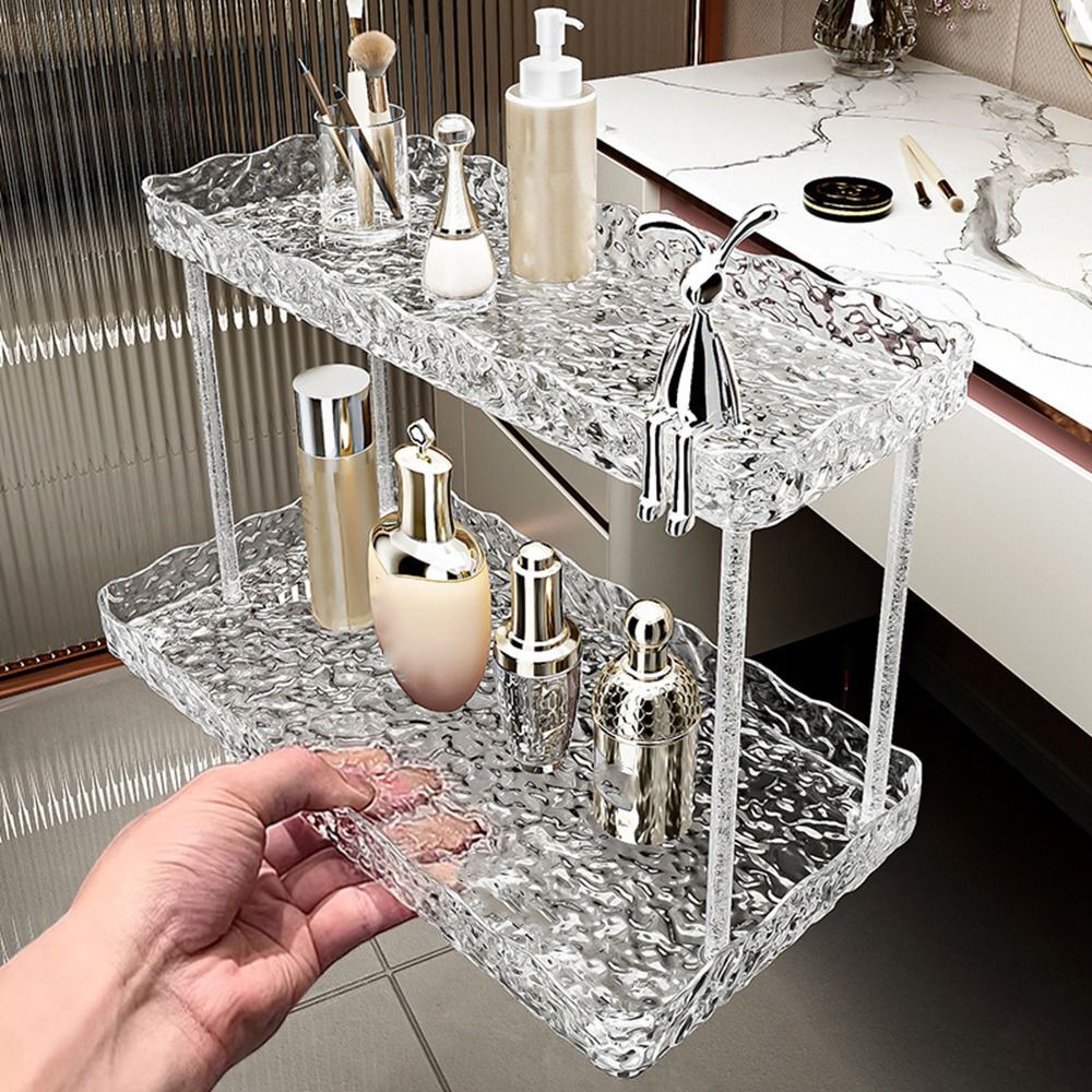 Cosmetic organizer tray