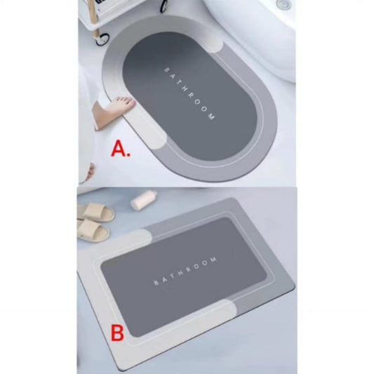 Antislip bathroom mat