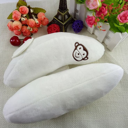 Banana shaped head neck support protector toddler pillow