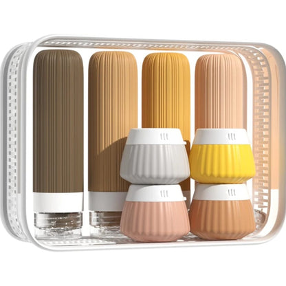 90Ml Colorful Travel Lotion And Cream Bottles Set