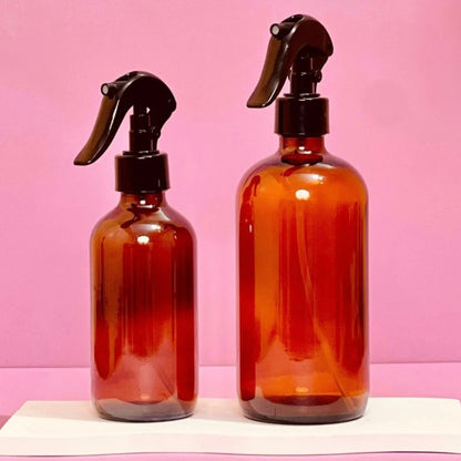 500Ml Amber Glass Spray Bottle